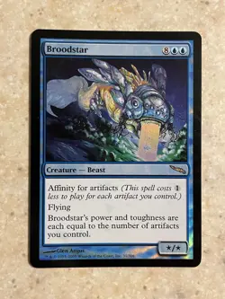 MTG NM Broodstar Foil [Mirrodin] - Image 1