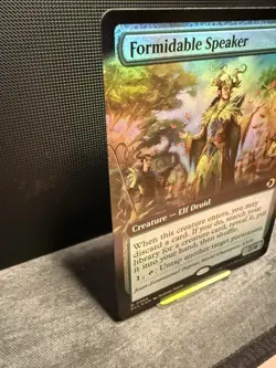 Formidable Speaker (Extended Art) Lorwyn Eclipsed Foil - Image 2