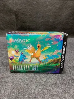 Magic The Gathering: Final Fantasy Chocobo Bundle, Sealed Box is Worn - Image 1