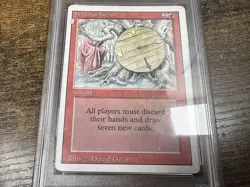 PSA 3 1994 MAGIC THE GATHERING WHEEL OF FORTUNE REVISED - Image 4