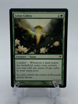 Lotus Cobra - Zendikar - MTG - Mythic Rare - Magic The Gathering - Image 1
