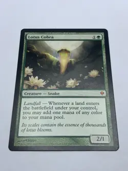 Lotus Cobra - Zendikar - MTG - Mythic Rare - Magic The Gathering - Image 2
