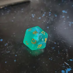 Magic the Gathering D20 Spindown Dice Lorwyn Eclipse - Image 2