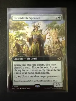 Formidable Speaker (Extended Art) Lorwyn Eclipsed Foi - Image 1