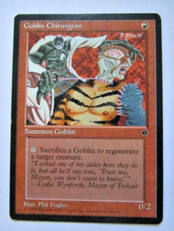 MTG Goblin Chirurgeon Fallen Empires Moderate Play!! - Image 1