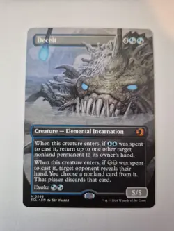 1x Deceit (Borderless) Lorwyn Eclipsed Regular 293 NM x1 - Image 1