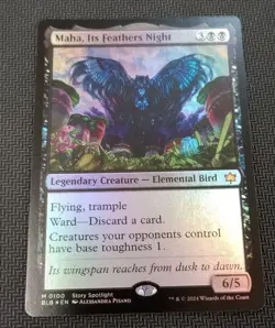 Maha It's Feathers Night Foil BLB 0100 Near Mint - Image 1