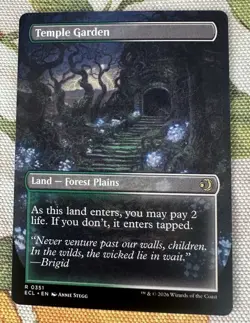 Temple Garden (Borderless) Lorwyn Eclipsed Regular - Image 1