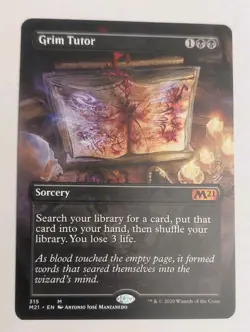 Grim Tutor (Alternate Art) Core Set 2021 Regular - Image 1