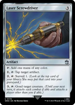Laser Screwdriver 0178 MTG WHO Uncommon NP - Image 1