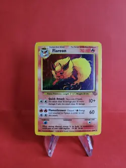 Pokemon Karte/card - Flamara Flareon 3/64 - Jungle - Holo - Very Good - Image 1