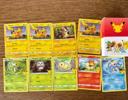 Pokemon 25th Anniversary Mc Donald’s Prismatic Cards Lot - Image 1