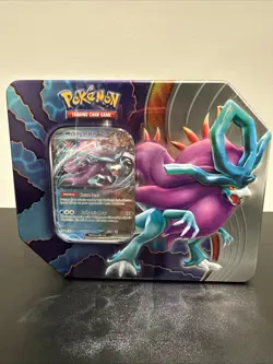 Pokemon Paradox Clash Tin, WALKING WAKE EX, (5) Booster Packs - FACTORY SEALED - Image 1