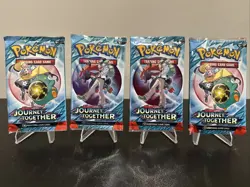 (Lot of 4) Pokemon TCG Booster Pack | Journey Together | New Sealed | English - Image 1