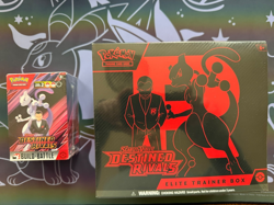 Pokemon TCG Destined Rivals Elite Trainer Box ETB & Build and Battle Box - Image 1
