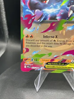 Mega Charizard X EX 013/094 Pokemon Phantasmal Flames NM+ Pack Fresh - Image 5
