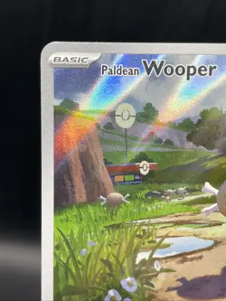Paldean Wooper 102/094 Phantasmal Flames Illustration Rare Full Art Pokemon Card - Image 2