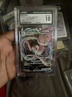 2022 Mew VMAX Pokemon JPN VSTAR Universe #054/172 Full Art CGC 10 - Image 1
