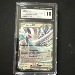 Lugia ex 017/034 CGC 10 Gem Mint - TCG Classic Holo - Pokemon 2023 - Image 1