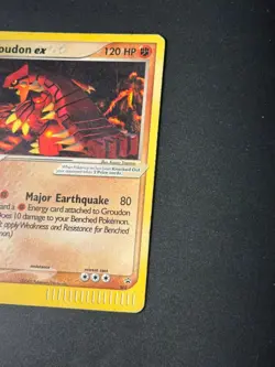 NO DOT 2003 Pokemon Black Star Promo Australian Groudon ex 002 - Image 4