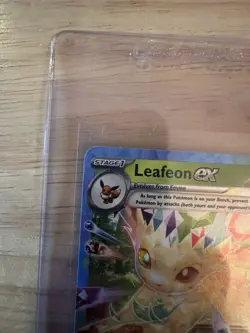 Pokemon TCG Prismatic Evolutions Leafeon EX 006/131 Near Mint - Image 2