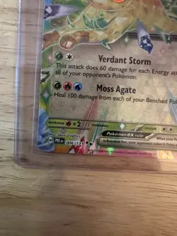 Pokemon TCG Prismatic Evolutions Leafeon EX 006/131 Near Mint - Image 5