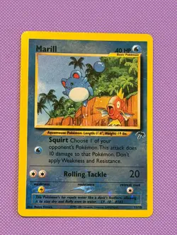 Pokemon: Marill 11/18 Southern Islands Reverse Holo Vintage NM- - Image 1