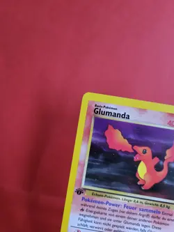 Pokemon Karten Sammlung Starter Glumanda 1. Edition Rocket - Excellent+ - Image 2