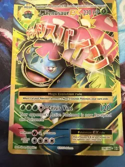 2016 Pokemon XY Evolutions ~ M Venusaur EX Full Art #100/108 - Image 1