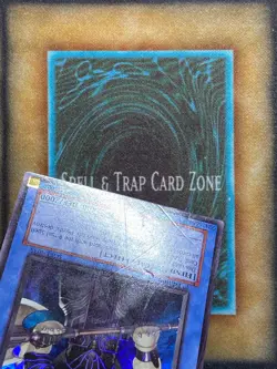 Yugioh Demise, King of Armageddon SOI-EN035 Super Rare 1st Ed DAMAGED - Image 3
