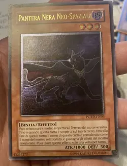 Neo-Spacian Dark Panther POTD-EN005 (Italian Ultimate Unlimited LP Edison Yugioh - Image 1
