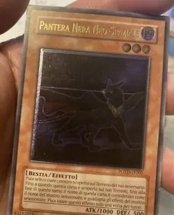 Neo-Spacian Dark Panther POTD-EN005 (Italian Ultimate Unlimited LP Edison Yugioh - Image 3