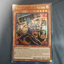Yugioh Vanquish Soul Razen WISU-EN016 Ultra Rare 1st Edition Near Mint NM - Image 1