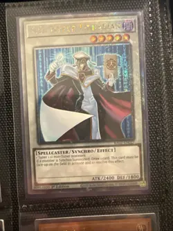 Near Mint Yugioh T.G. Hyper Librarian RA02-EN027 Quarter Century Secret Rare - Image 1