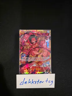 One Piece Gol D Roger OP09-118 SEC Emperors in the New World English NM - Image 1