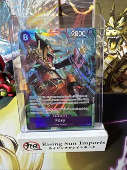 Foxy EB04-036 SR ALT ART One Piece TCG OP14 THE AZURE SEA'S SEVEN ENGLISH - Image 1