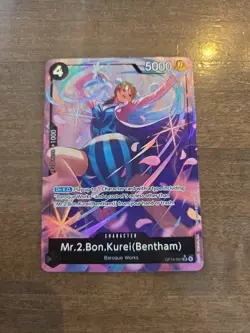 One Piece CCG MR.2.BON.KUREI (Bentham) OP14-091 Alt Art English - Image 1