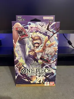 One Piece TCG ST21 Starter Deck EX Gear5- No Bonus Pack - Image 1
