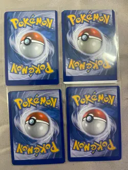 MISCUT! - Unknown O - Litwick - Skuntank - Throh - Pokemon Cards TCG Error Rare - Image 2