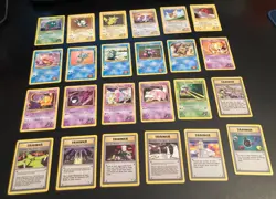 Big Lot of *57* Pokemon Gym Heroes Cards, Common/Uncommon (NM, NM-, NM-/LP) - Image 2