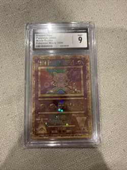 Ancient Mew Holo 2000 Pokemon MOVIE PROMO Vintage Pokemon Card CGC 9 Mint - Image 1