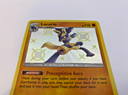 Pokemon Card - Lucario SV22/SV94 S&M Hidden Fates *NM* Shiny Rare - Image 3
