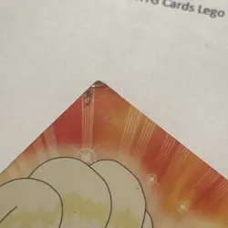 Pokemon Topps Card Ninetails #38 TV Animation Edition - Image 3