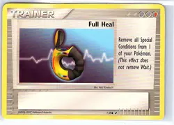 FULL HEAL Pokemon TFG 2006 Next Quest 1/8 Trading Figure Game Card MP - Image 1