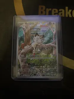 Pokemon Meowth Holo Card 106/094 English Basic TCG Collectible - Image 1