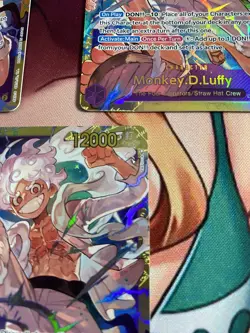 Monkey.D.Luffy OP05-119 SEC( NOT REPRINT) - One Piece TCG - English Card Rare - Image 3