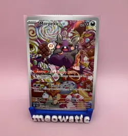 Morpeko - 206/182 Illustration Rare SV04: Paradox Rift NM/M Pokemon Card - Image 1