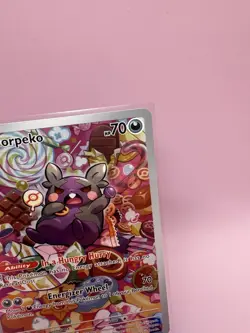 Morpeko - 206/182 Illustration Rare SV04: Paradox Rift NM/M Pokemon Card - Image 3