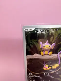 Aipom - 211/182 SV04: Paradox Rift Pokemon Holo Card NM/M - Image 2