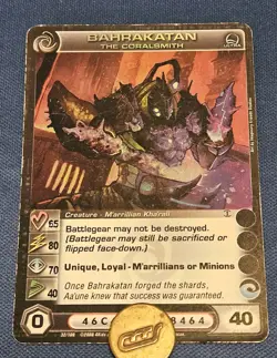 Bahrakatan The Coralsmith. Ultra Rare Rise of the Oligarch Chaotic TCG Card MP - Image 1